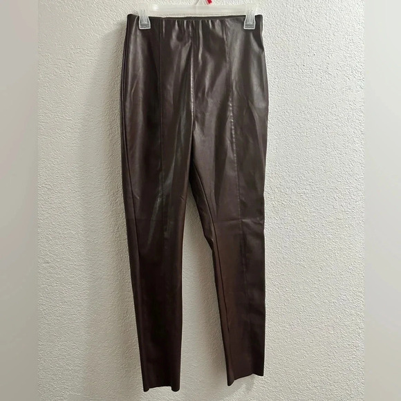 H and M faux leathered covered leggings size 6 - Picture 1 of 6